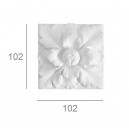 ref 317 rosette knob plaster