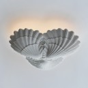 Plafondlamp in gips ref. 330 COQUILLAGE